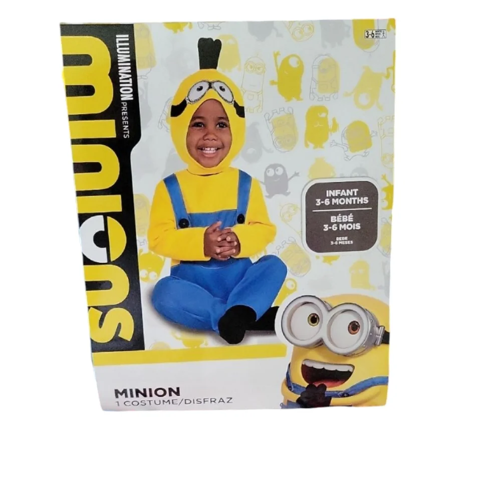 Minions Infant 3-6 Months Costume